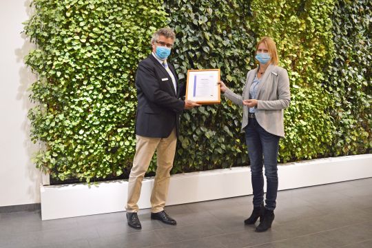 Fachklinik Bad Bentheim erhält Prüfsiegel „Gesicherte Nachhaltigkeit 2020“
